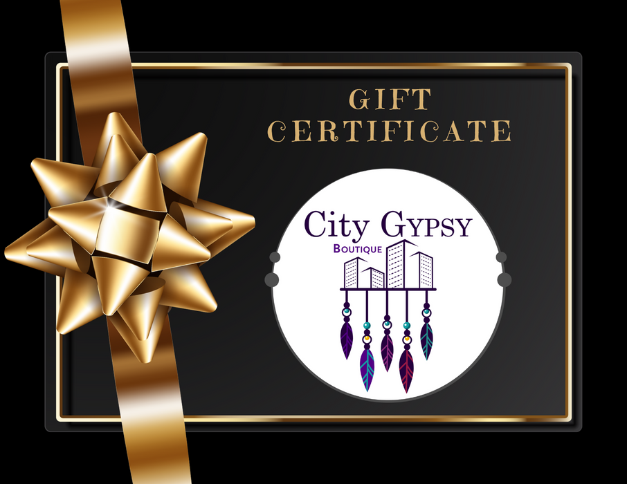 City Gypsy Boutique Gift Certificate